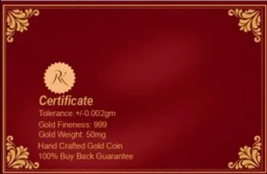 GANESH JI GOLD COIN - Alternative View