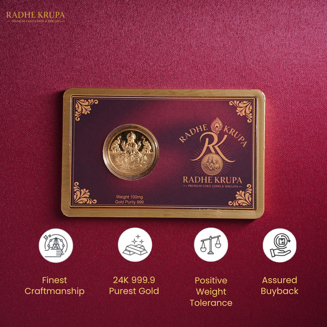 Laxmiji Gold Coin